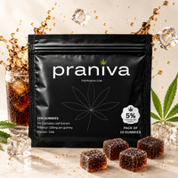 Zen Gummies (Cola) - 5% Cannabis Leaf Extract