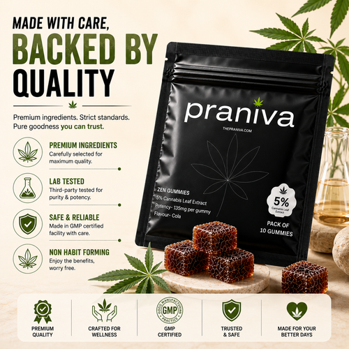 Zen Gummies (Cola) - 5% Cannabis Leaf Extract